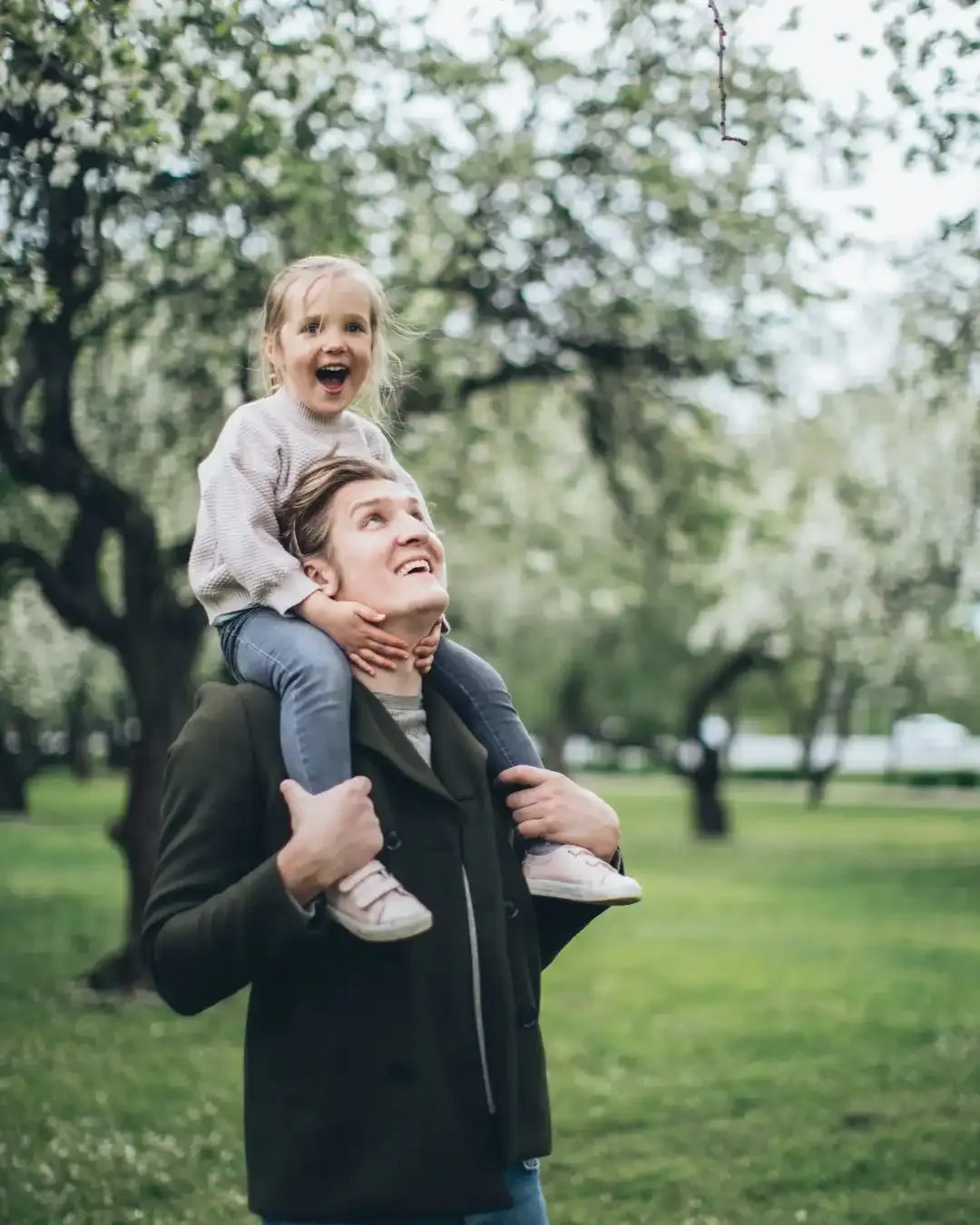 Daddy & Me Best Day Ever Ai Prompt - Original Photo for AI Prompt (Before)