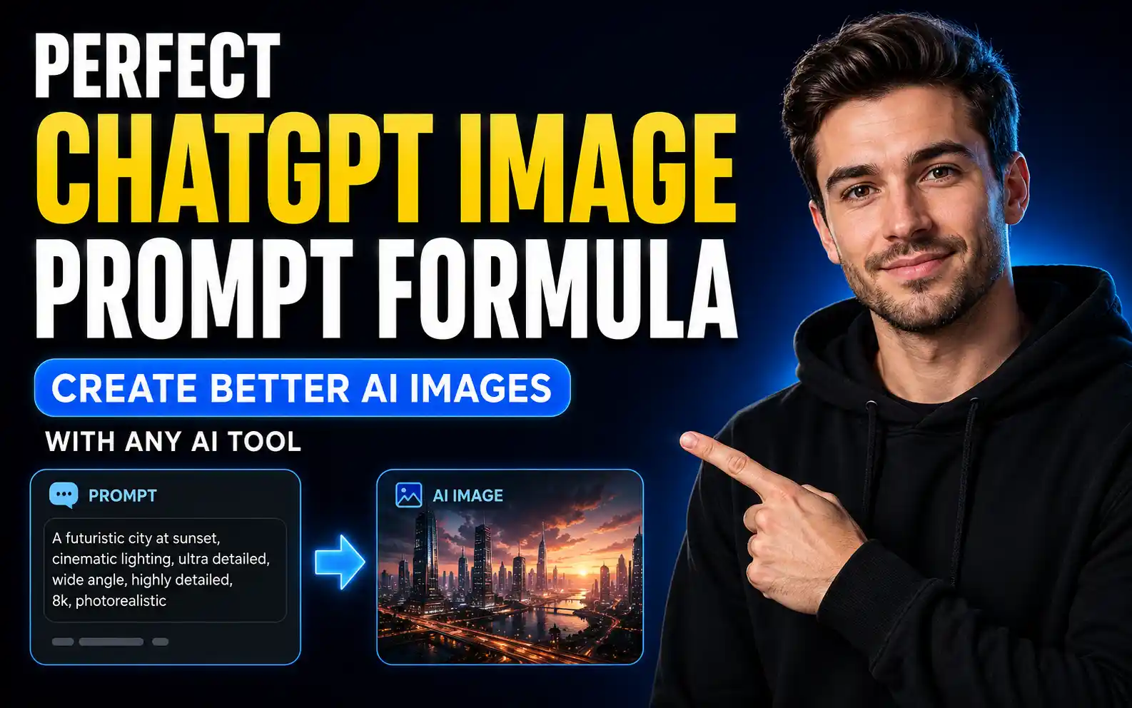 Perfect ChatGPT image prompt formula for creating better AI-generated images