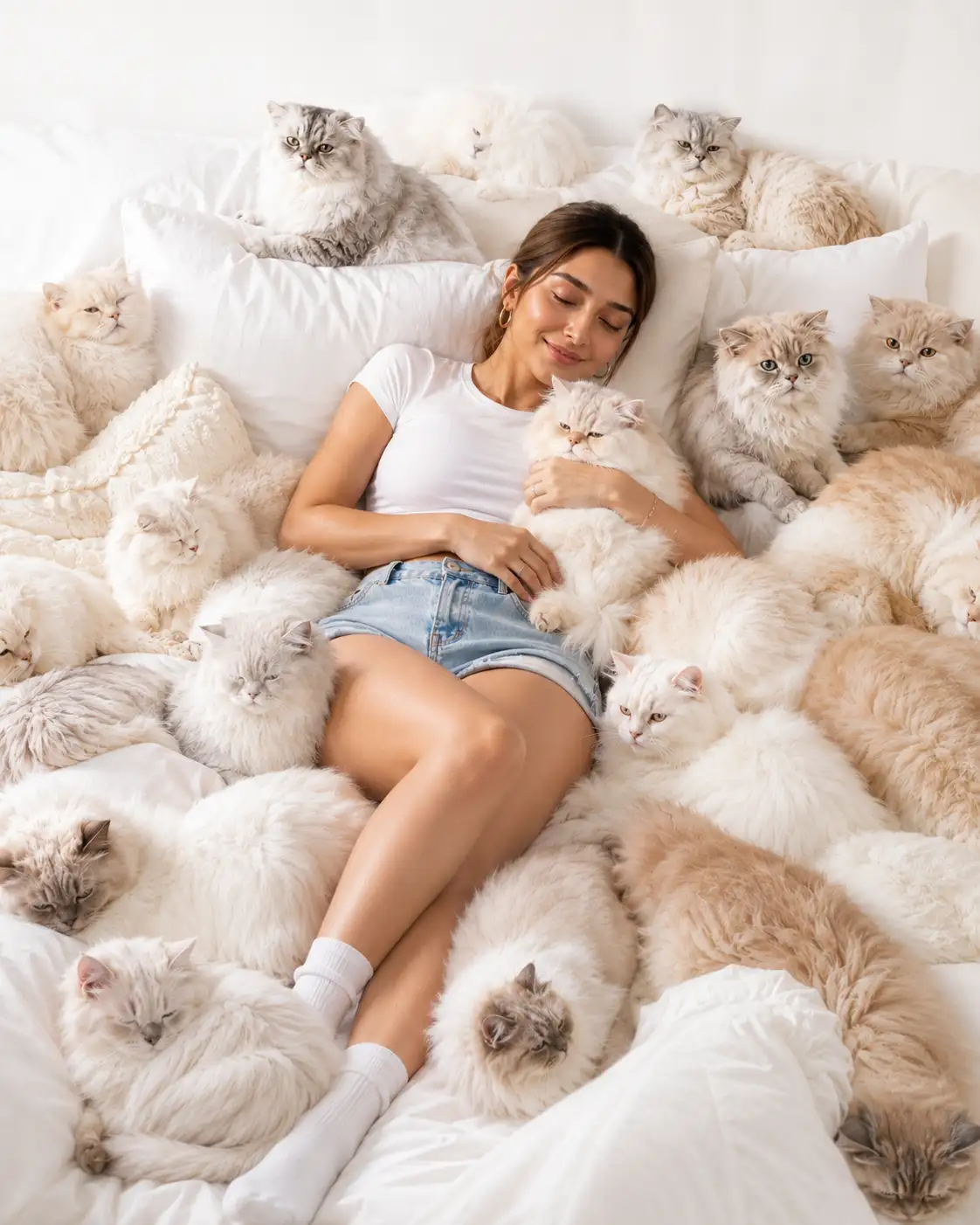 ChatGPT Cozy Cat Bed Portrait Prompt - ChatGPT Generated Prompt Result (After)