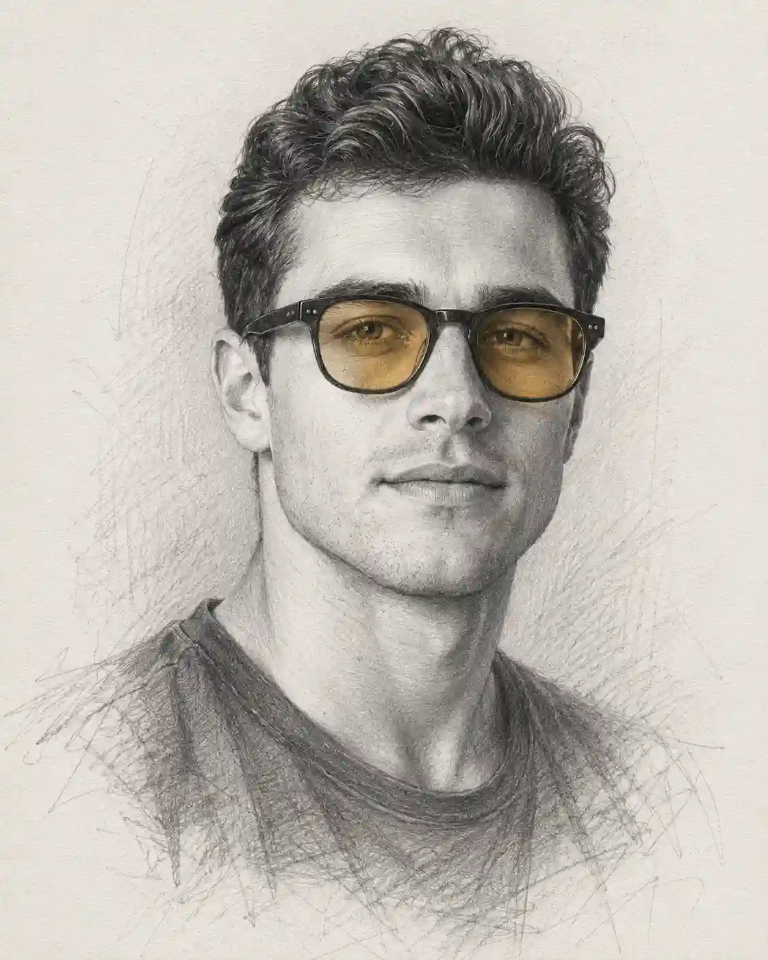 ChatGPT Hand-Drawn Graphite Pencil Portrait Prompt - ChatGPT Generated Prompt Result (After)