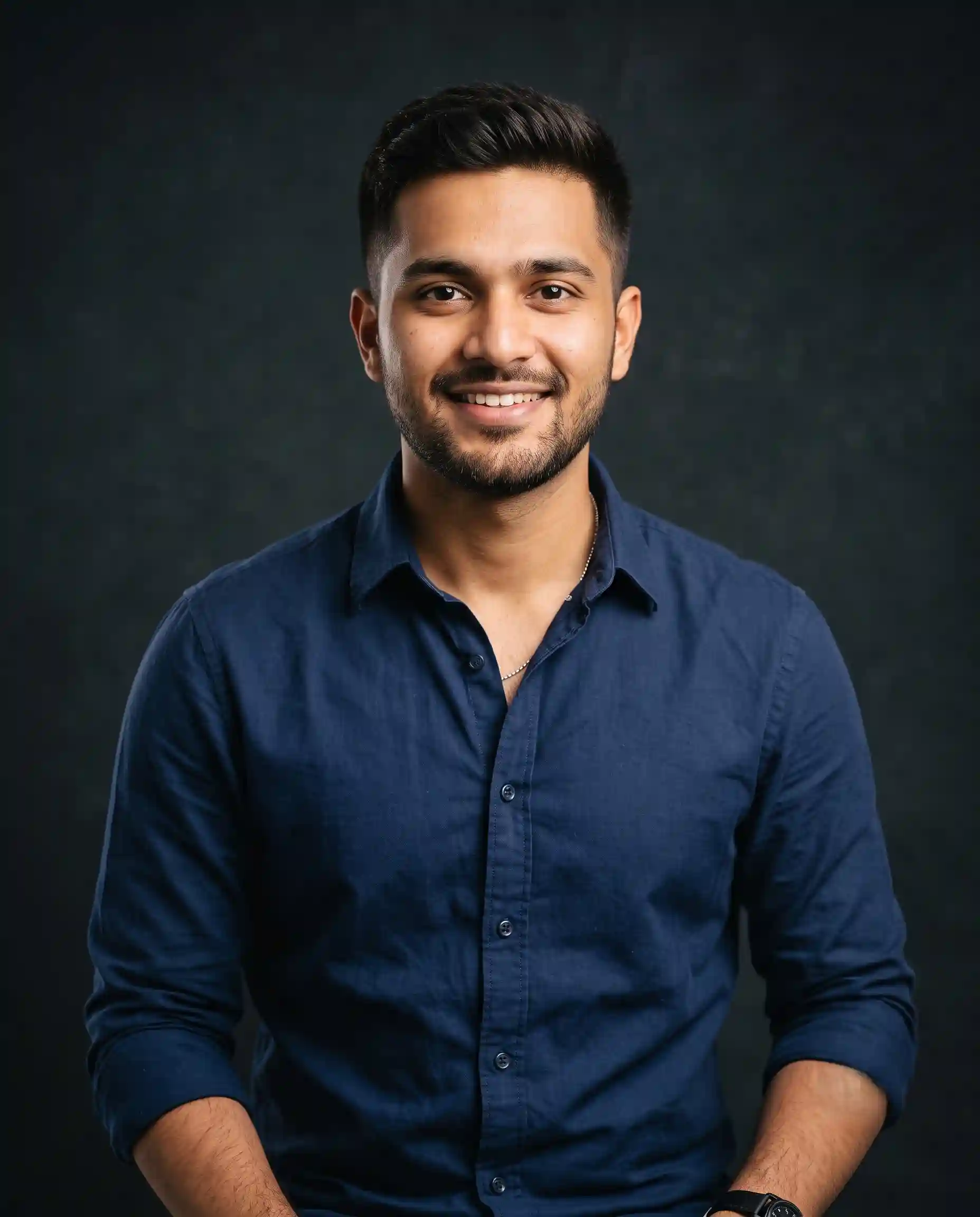 Ultra-Realistic Indian Flag Backdrop Independence Day Portrait AI Prompt - Original Input Image (Before)