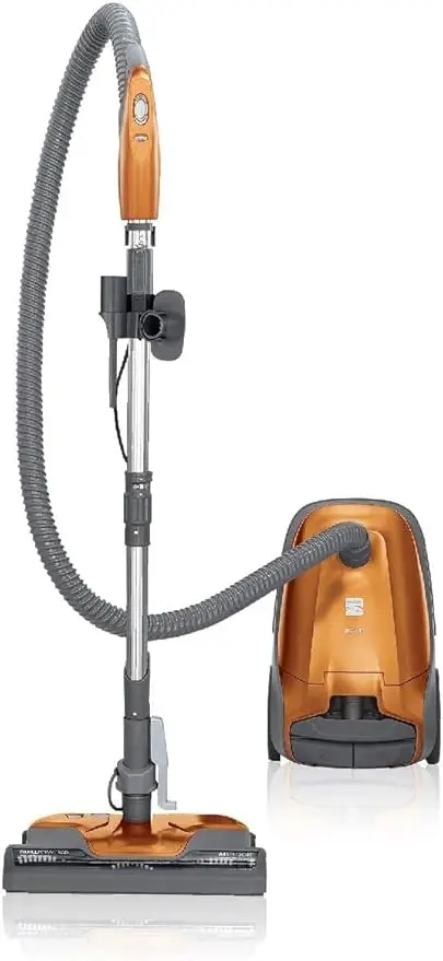 Kenmore 200 Series Pet Friendly Lightweight Bagged Canister Vacuum | HEPA & 2-Motor System | Orange