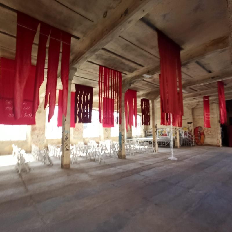 Comune di Besozzo, allestimento per “DantEvento”, domenica 19 settembre 2021 presso l’Ex copertificio Sonnino