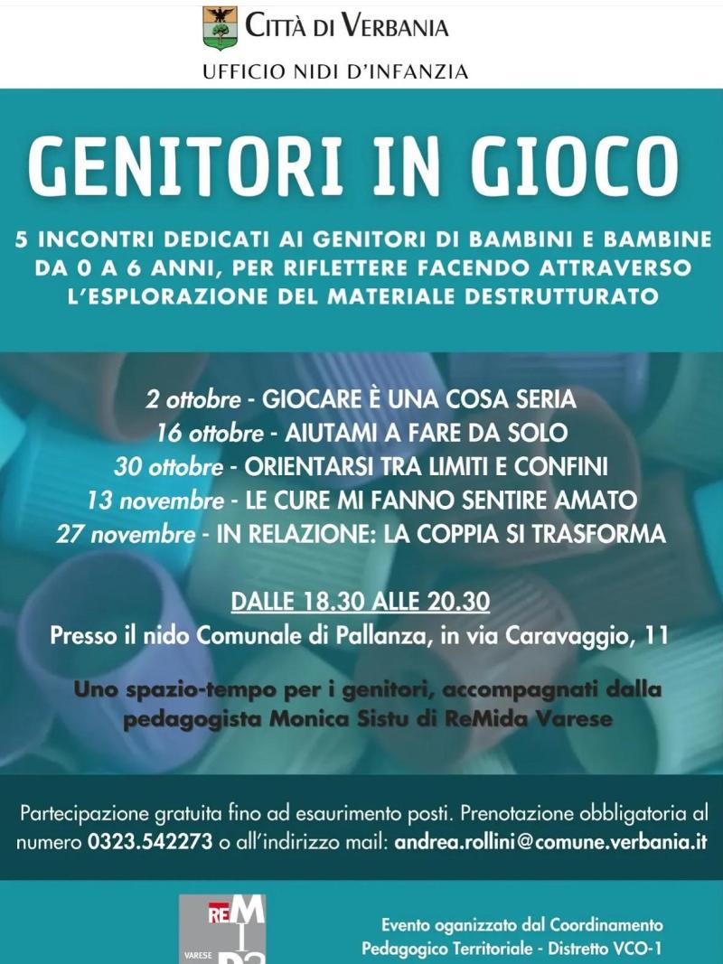 INCONTRI GENITORI ASILO NIDO