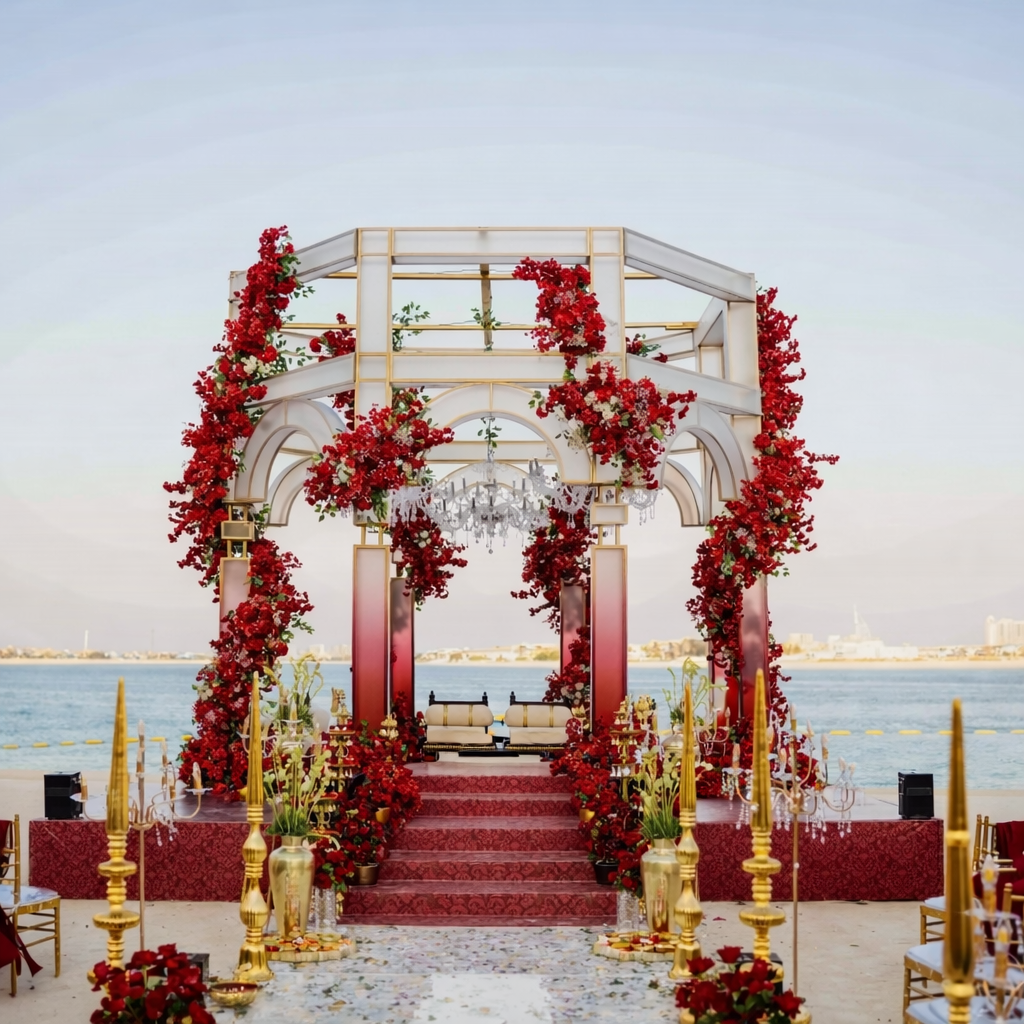 Outdoor Wedding Setup