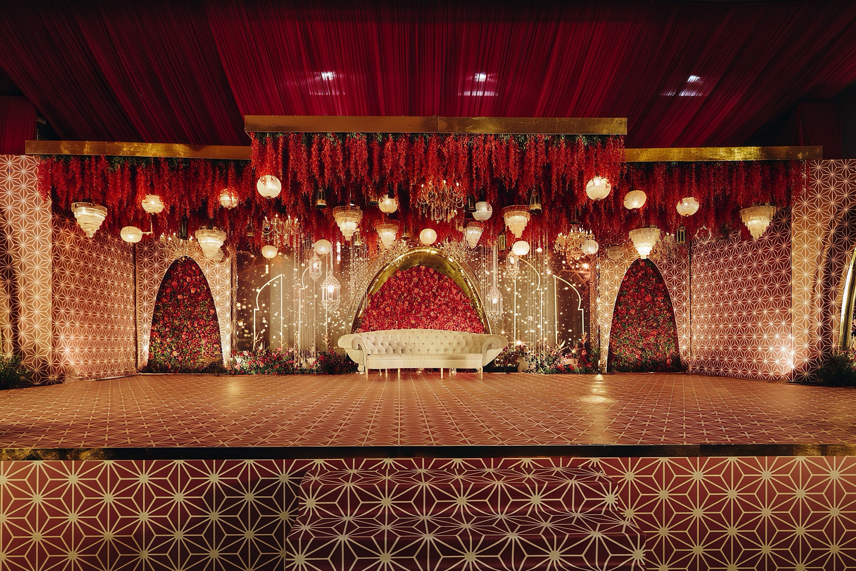 Premium Red Elegant Decoration