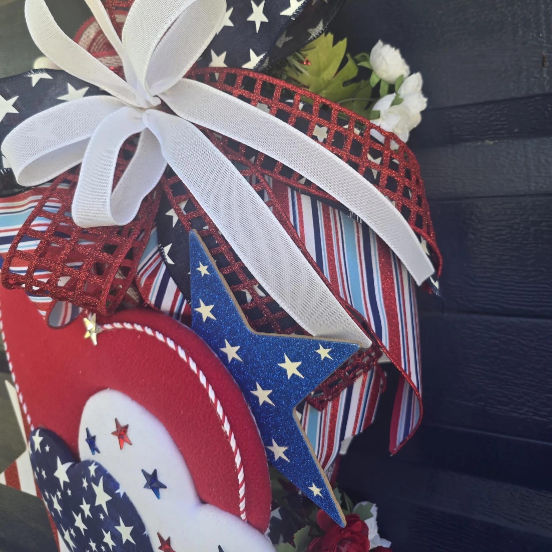 4th of July Wreath, photograph 3