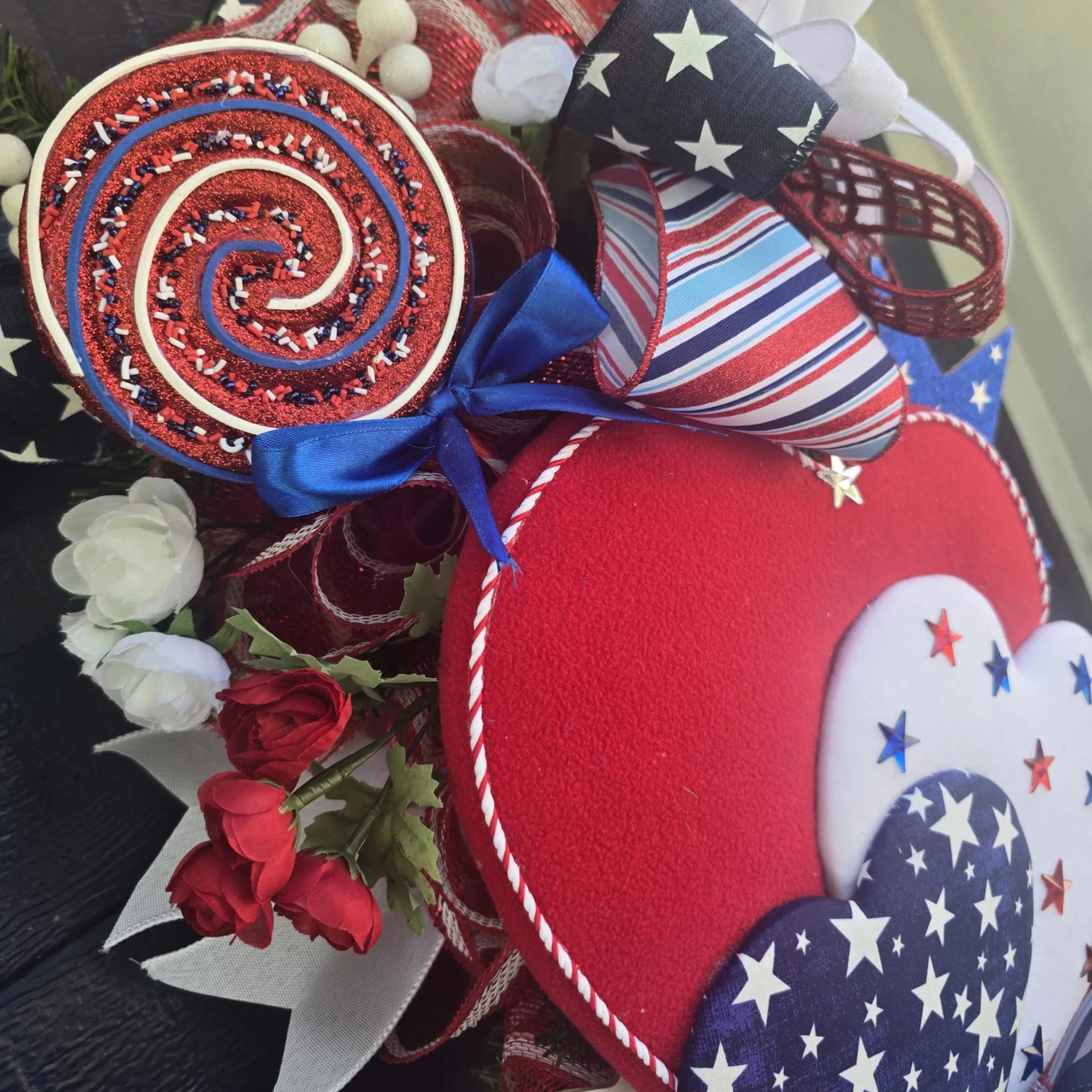 4th of July Wreath, photograph 4