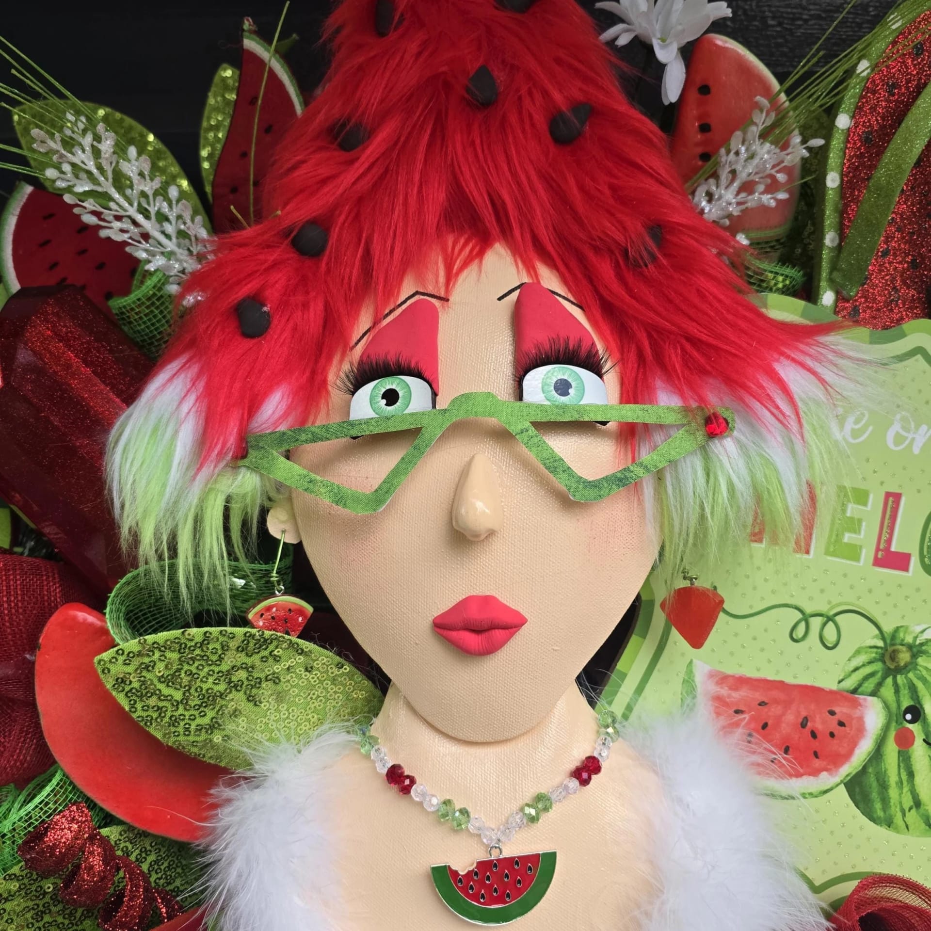 Watermelon Summer Wreath