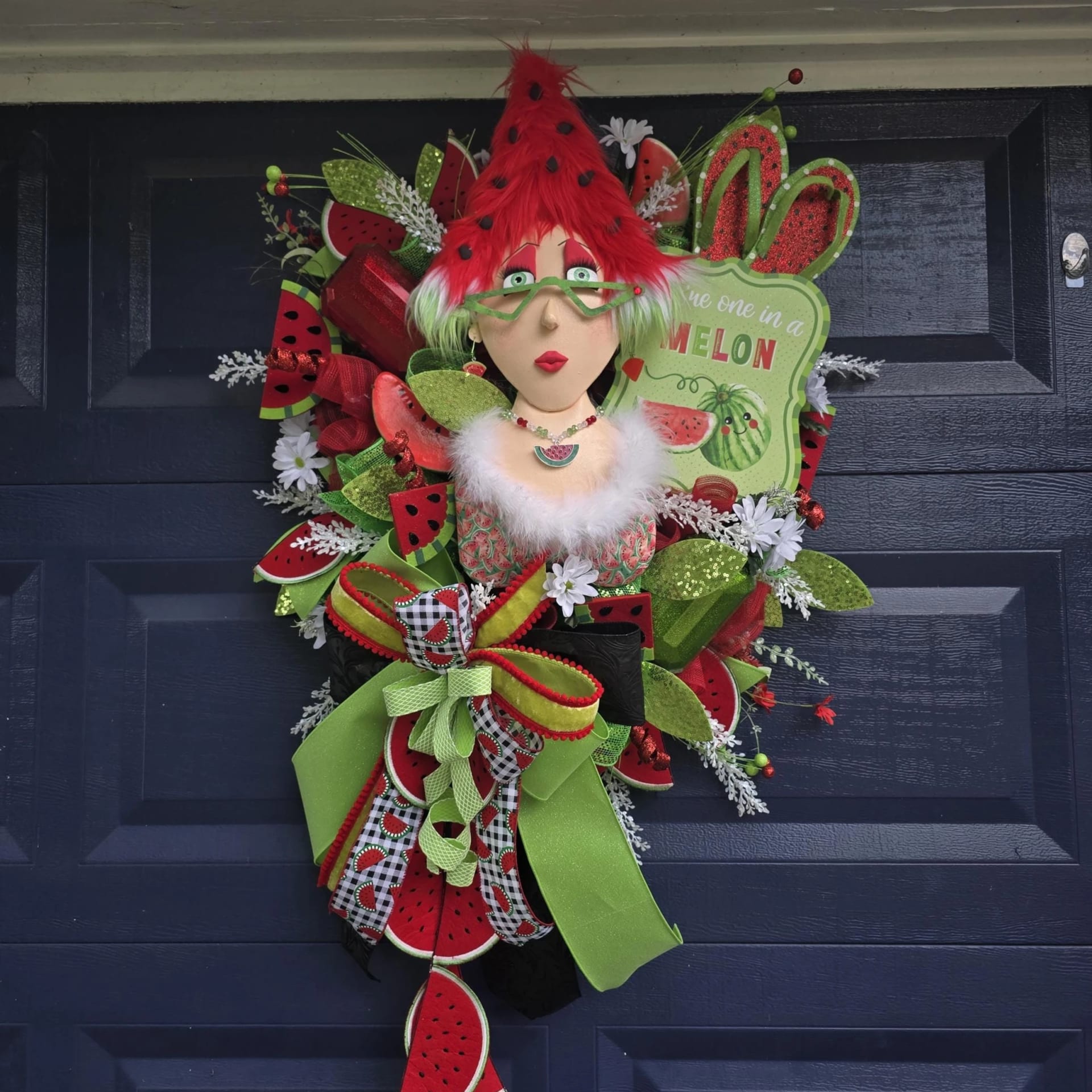 Watermelon Summer Wreath, photograph 2