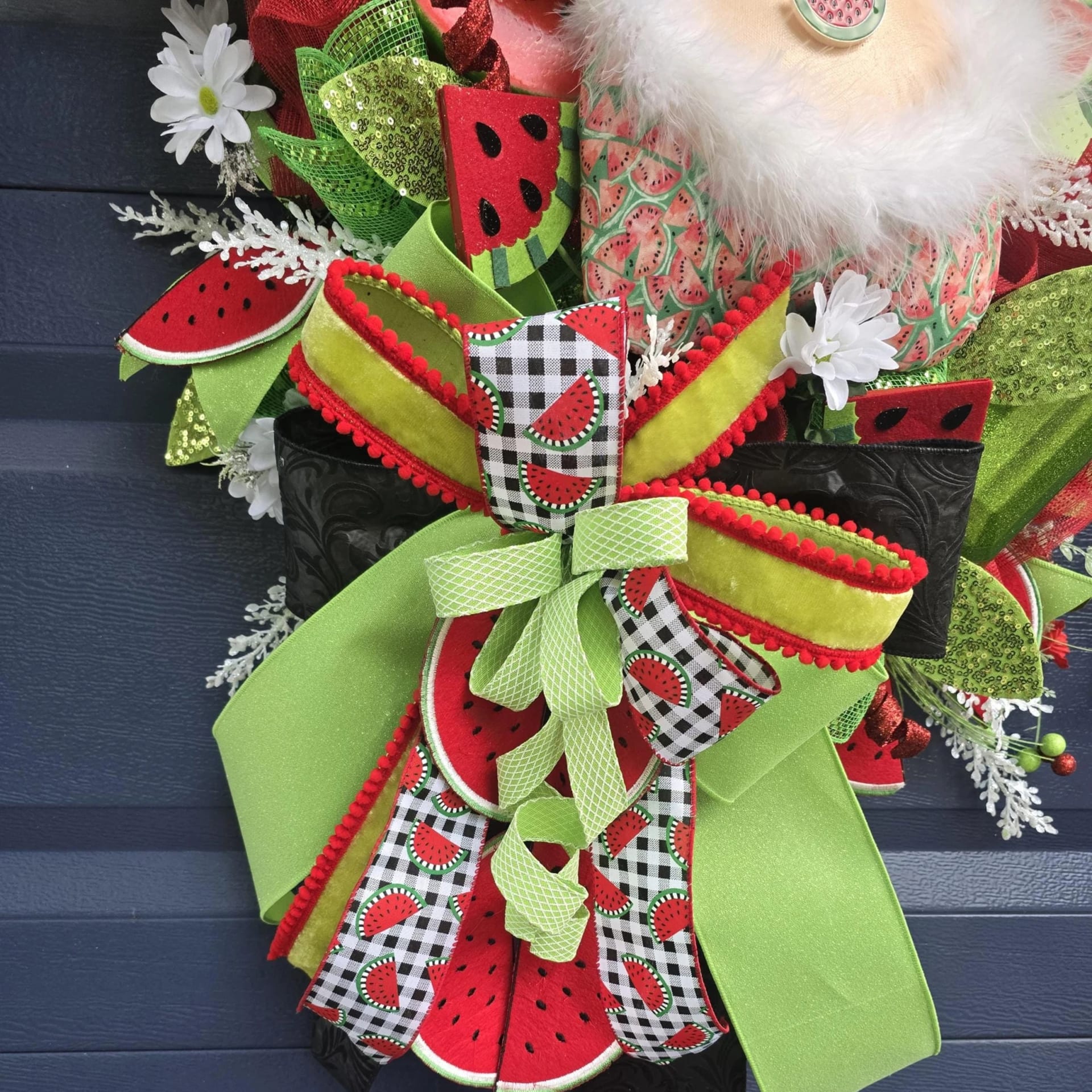 Watermelon Summer Wreath, photograph 4