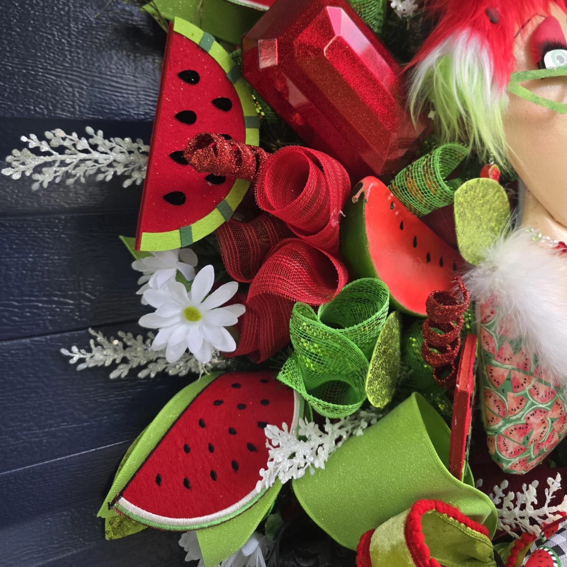 Watermelon Summer Wreath, photograph 5