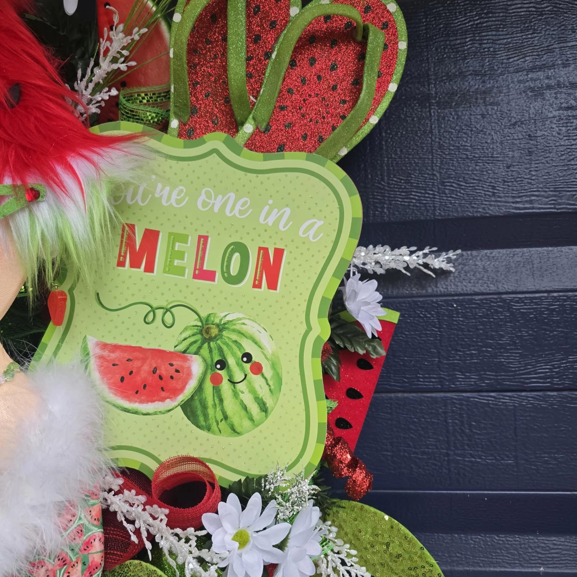 Watermelon Summer Wreath, photograph 6