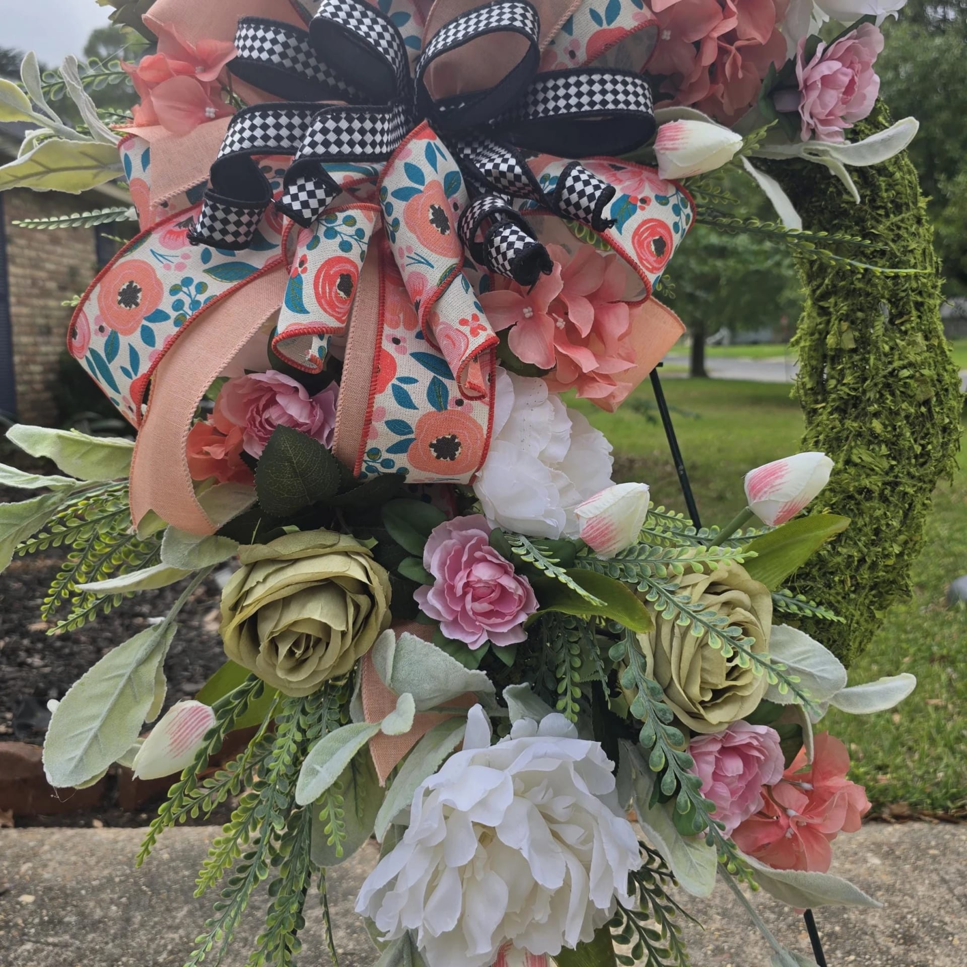 Mother’s Day Moss Wreath, photograph 2