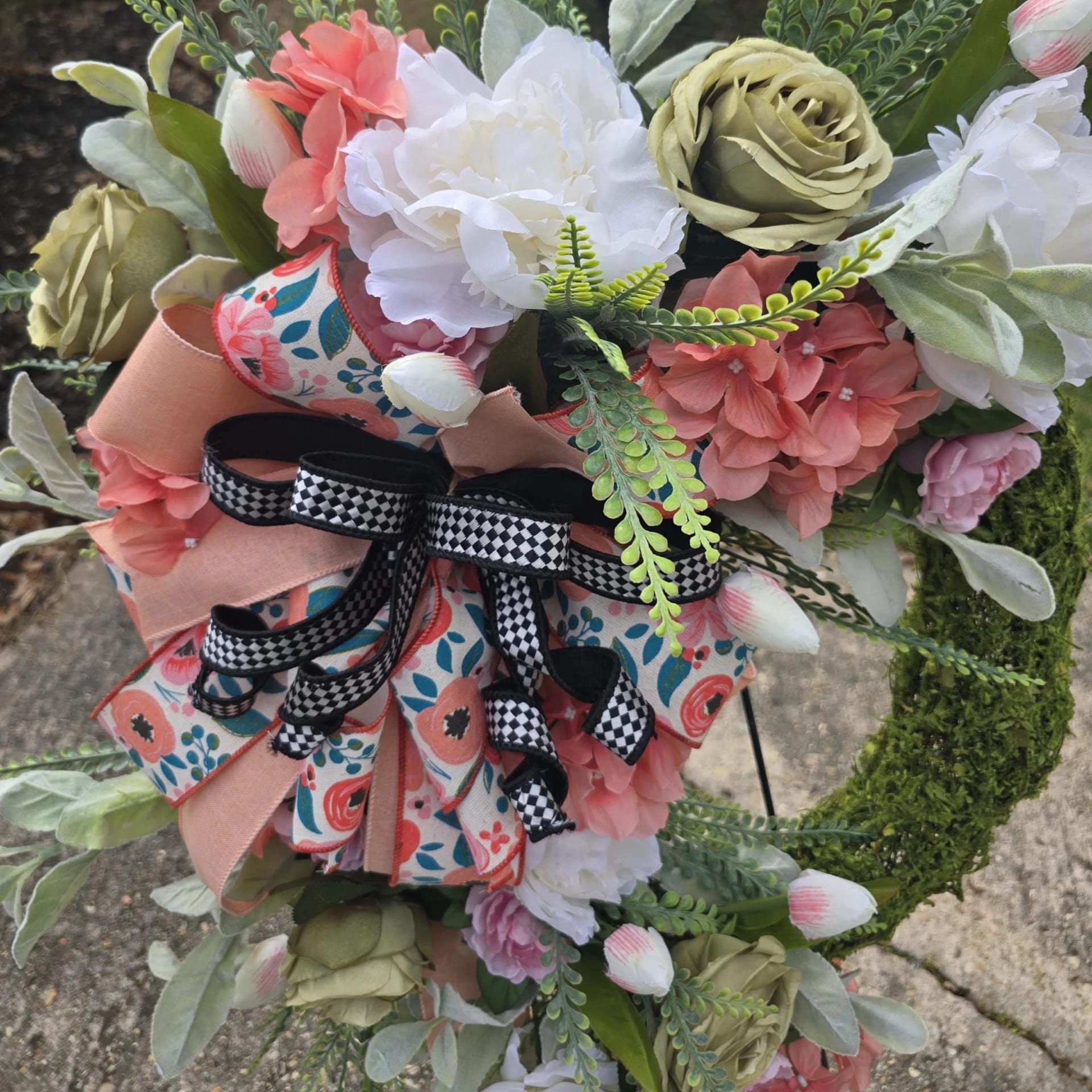Mother’s Day Moss Wreath, photograph 5