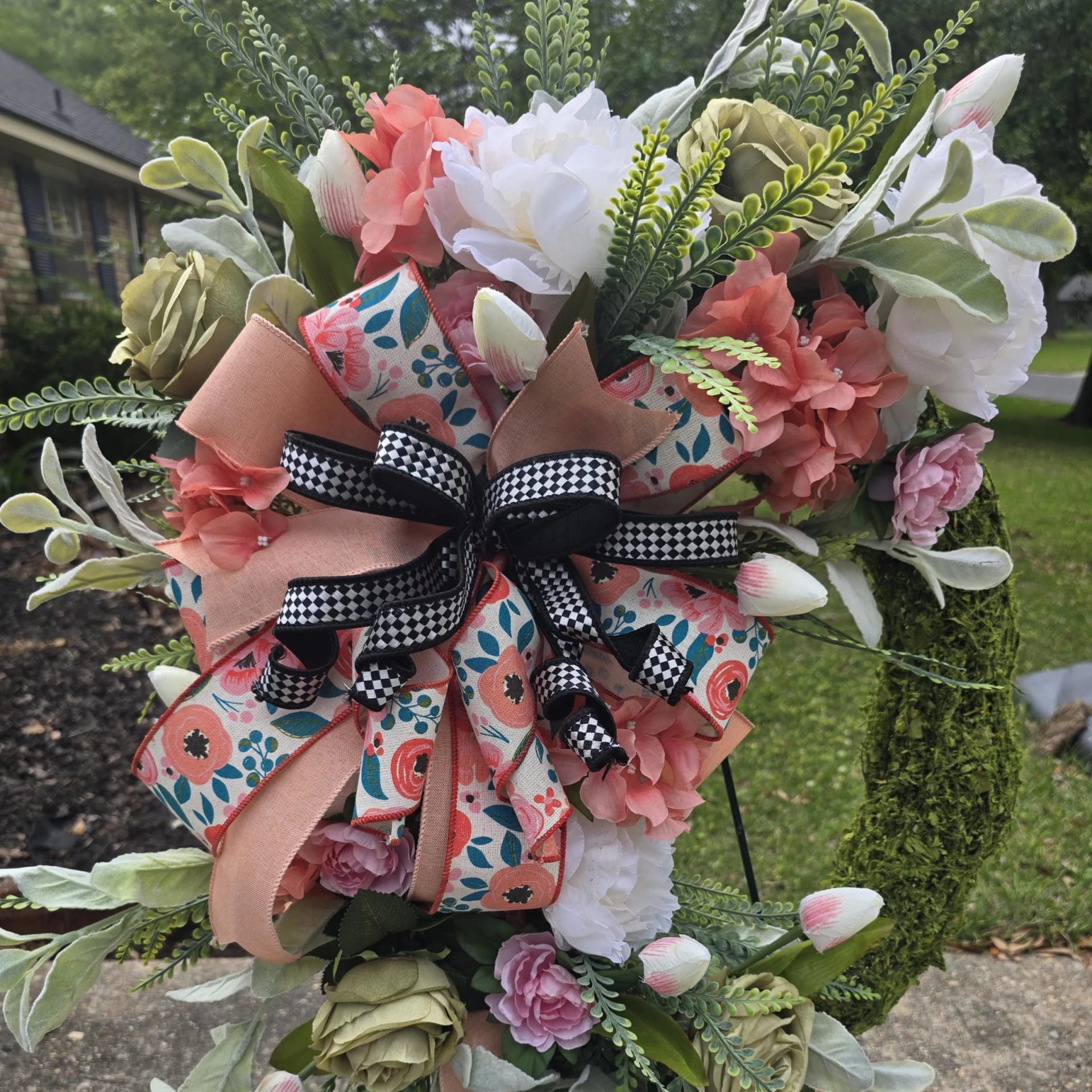 Mother’s Day Moss Wreath, photograph 6