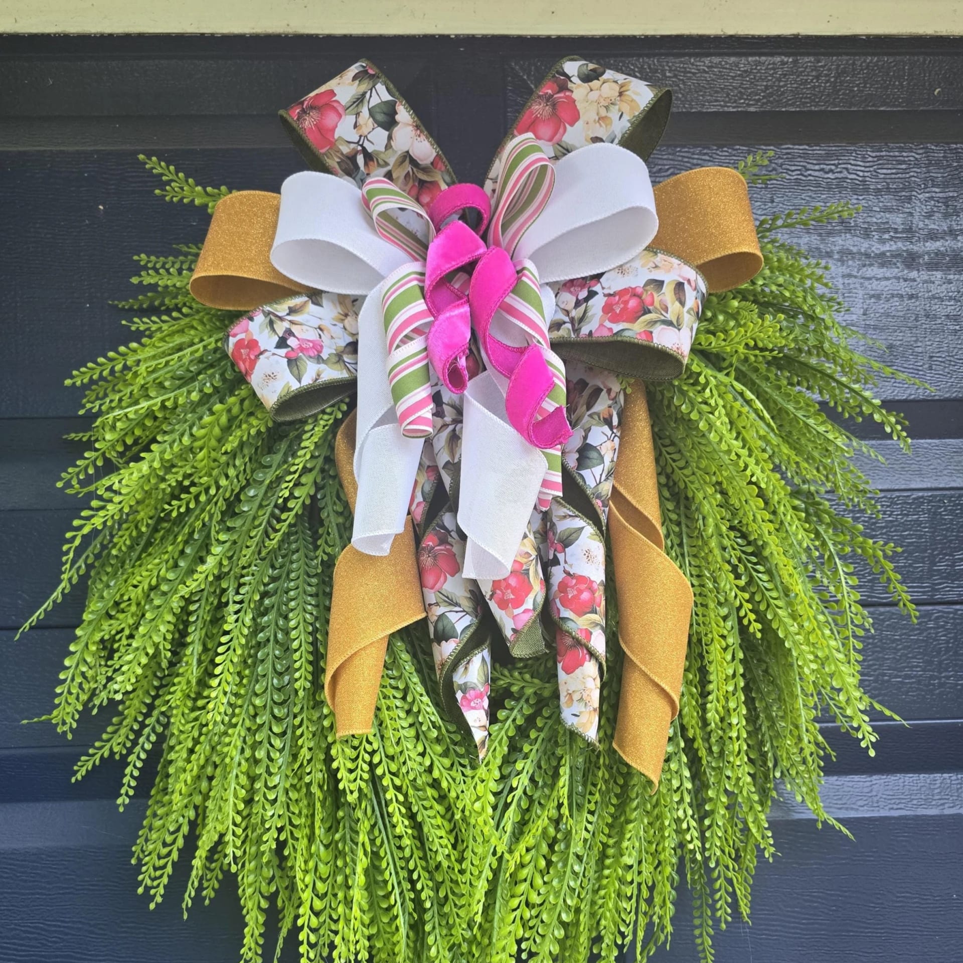 Interchangeable Bow Wreath