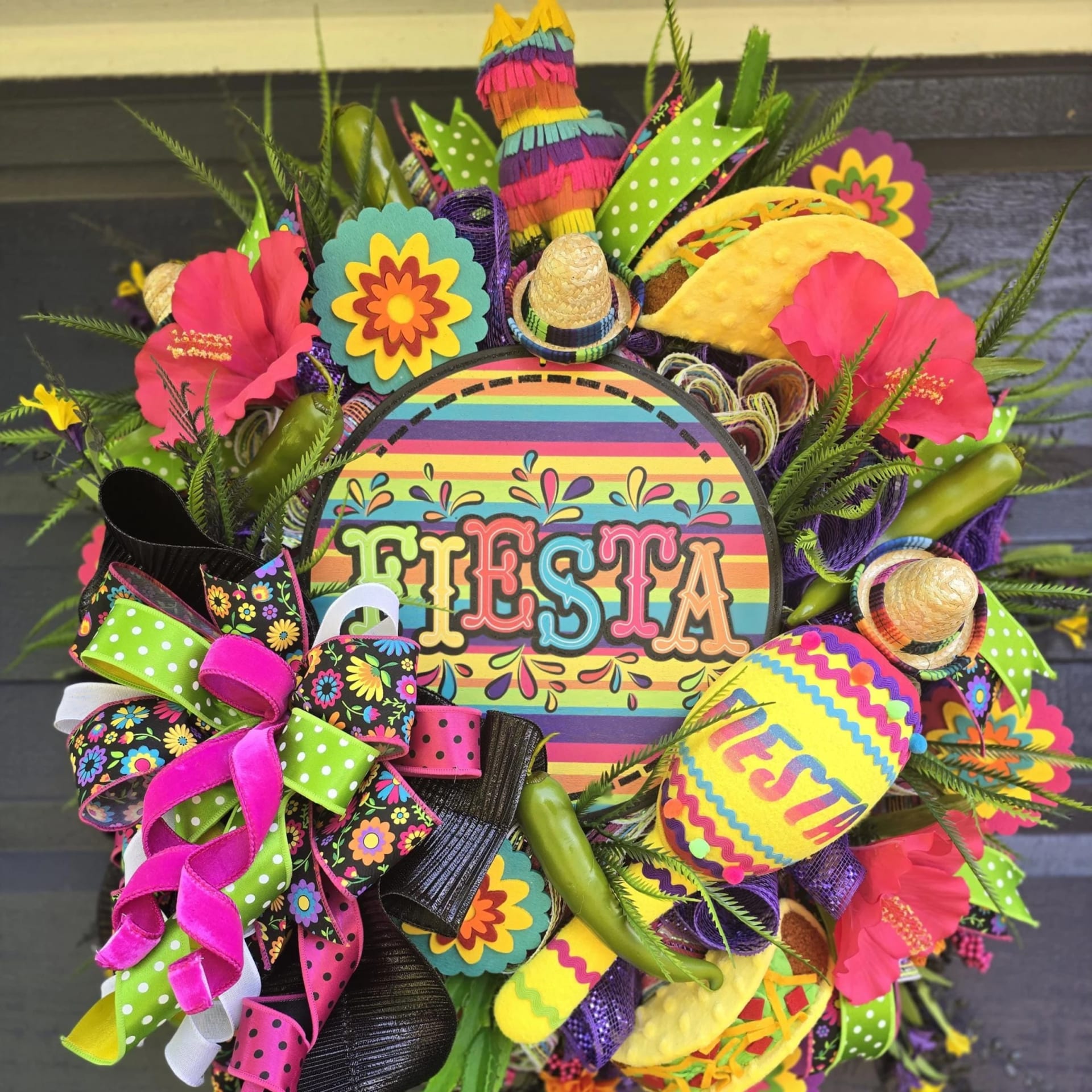 Cinco de Mayo Fiesta Wreath
