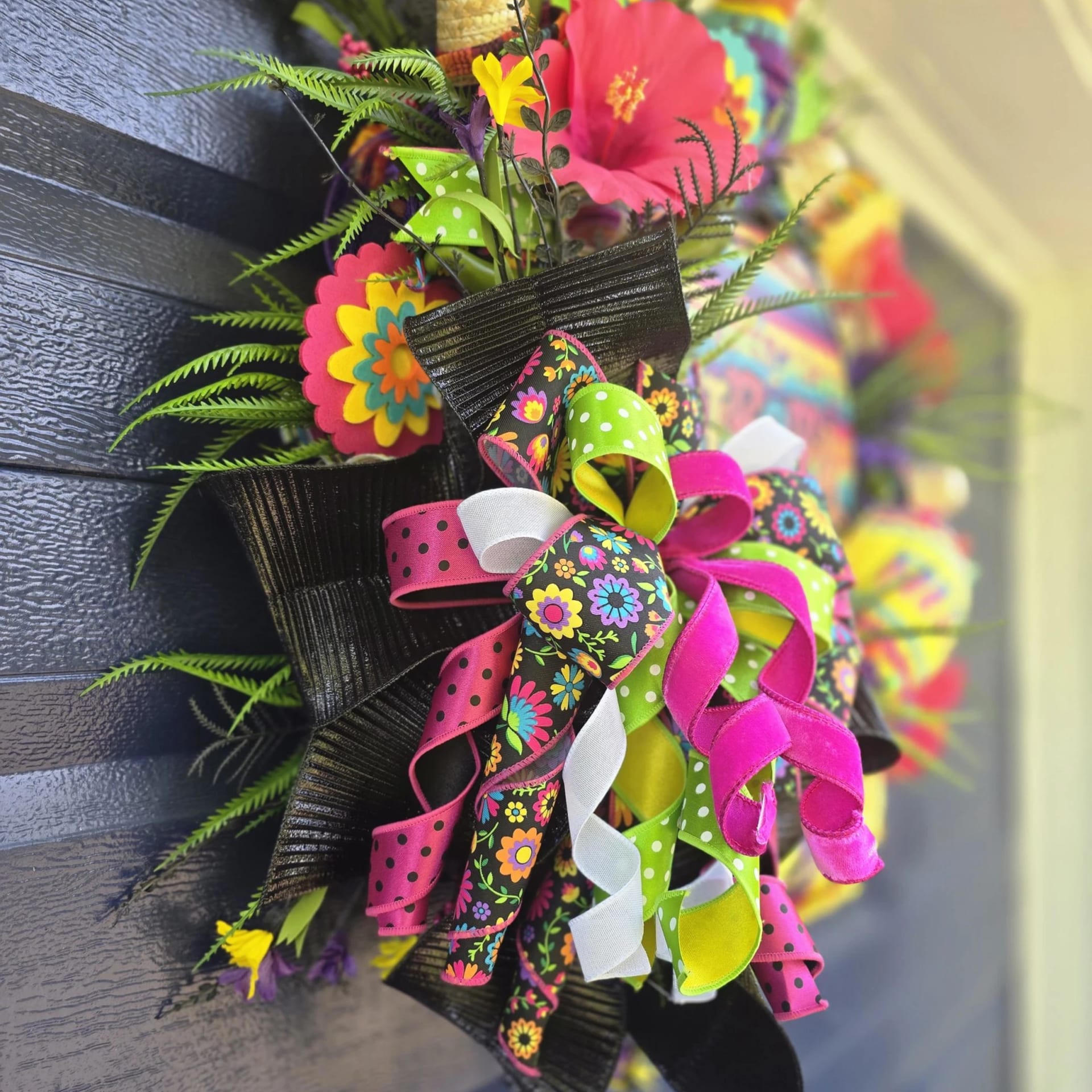 Cinco de Mayo Fiesta Wreath, photograph 3