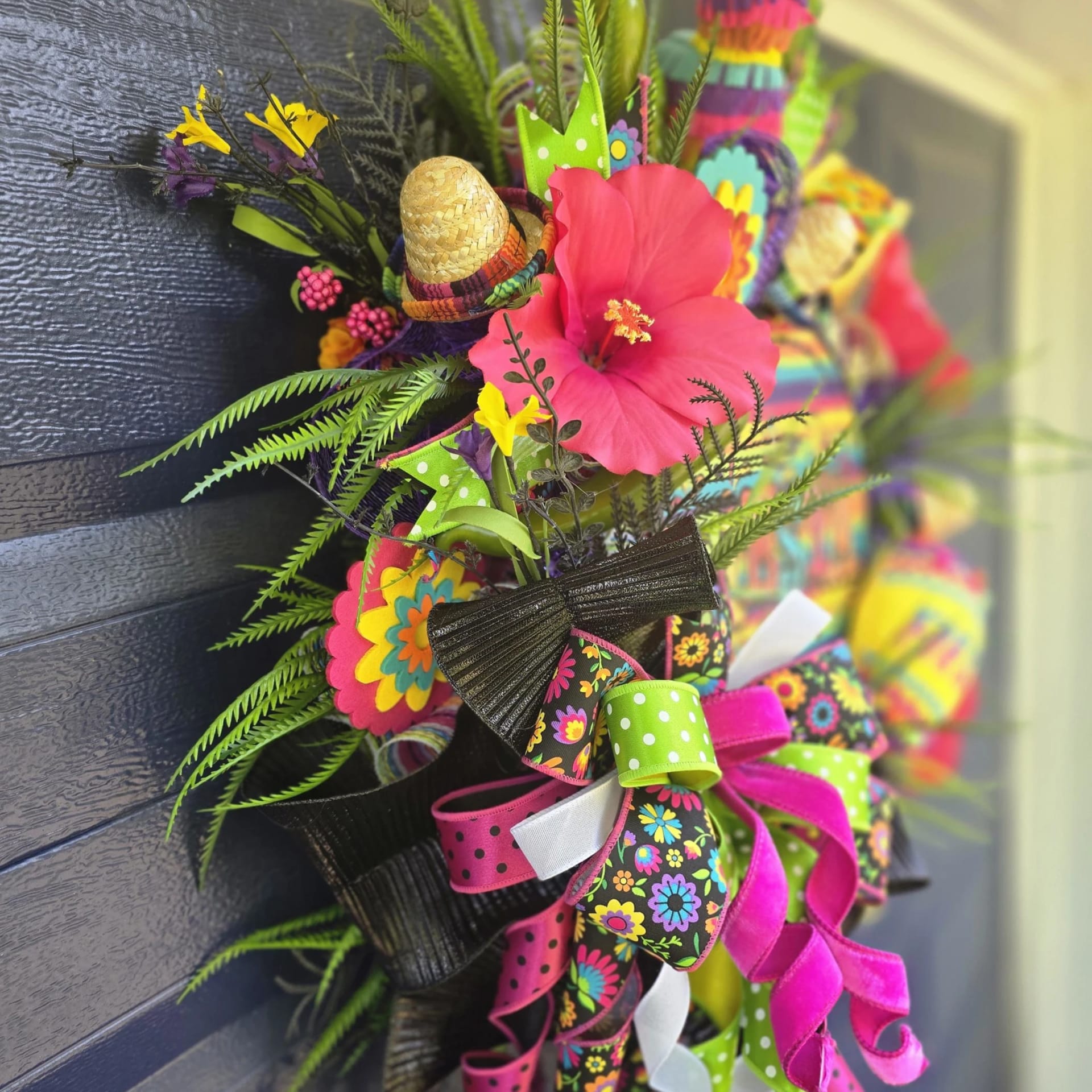 Cinco de Mayo Fiesta Wreath, photograph 4