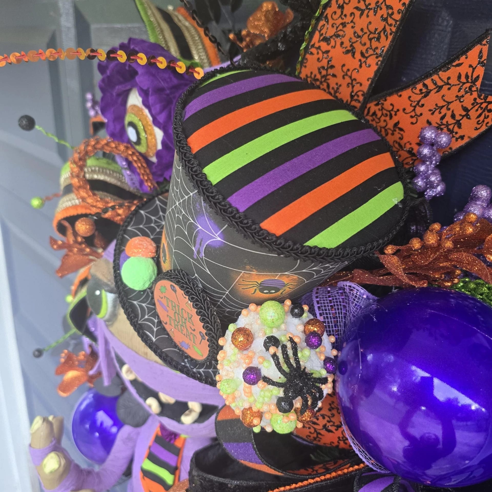 Whimiscal Mummy Halloween Decor, photograph 3