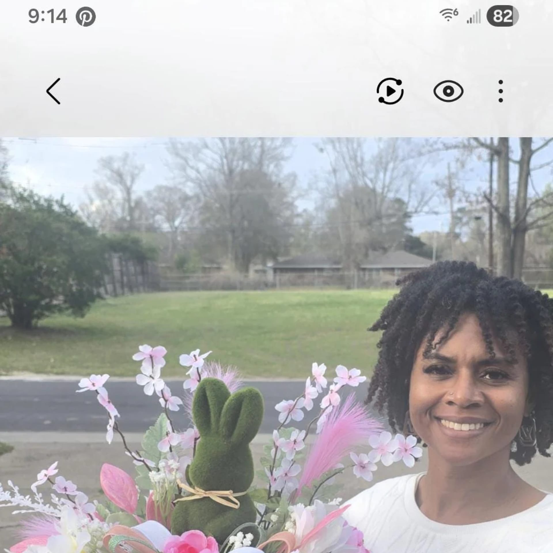 Spring Bunny Centerpiece