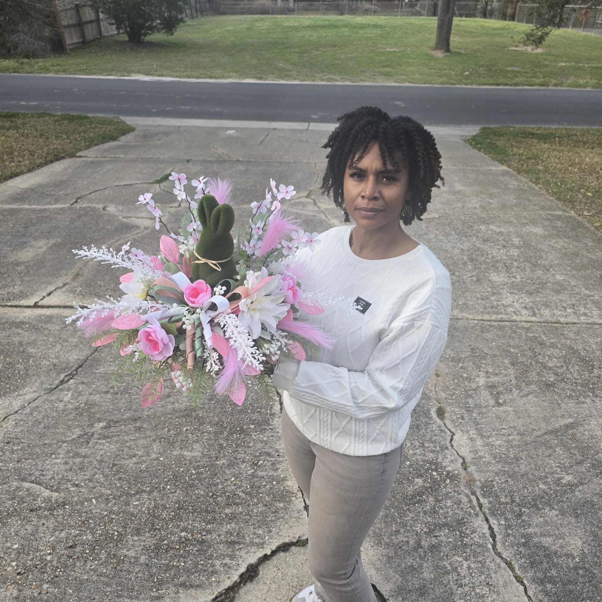 Spring Bunny Centerpiece, photograph 6