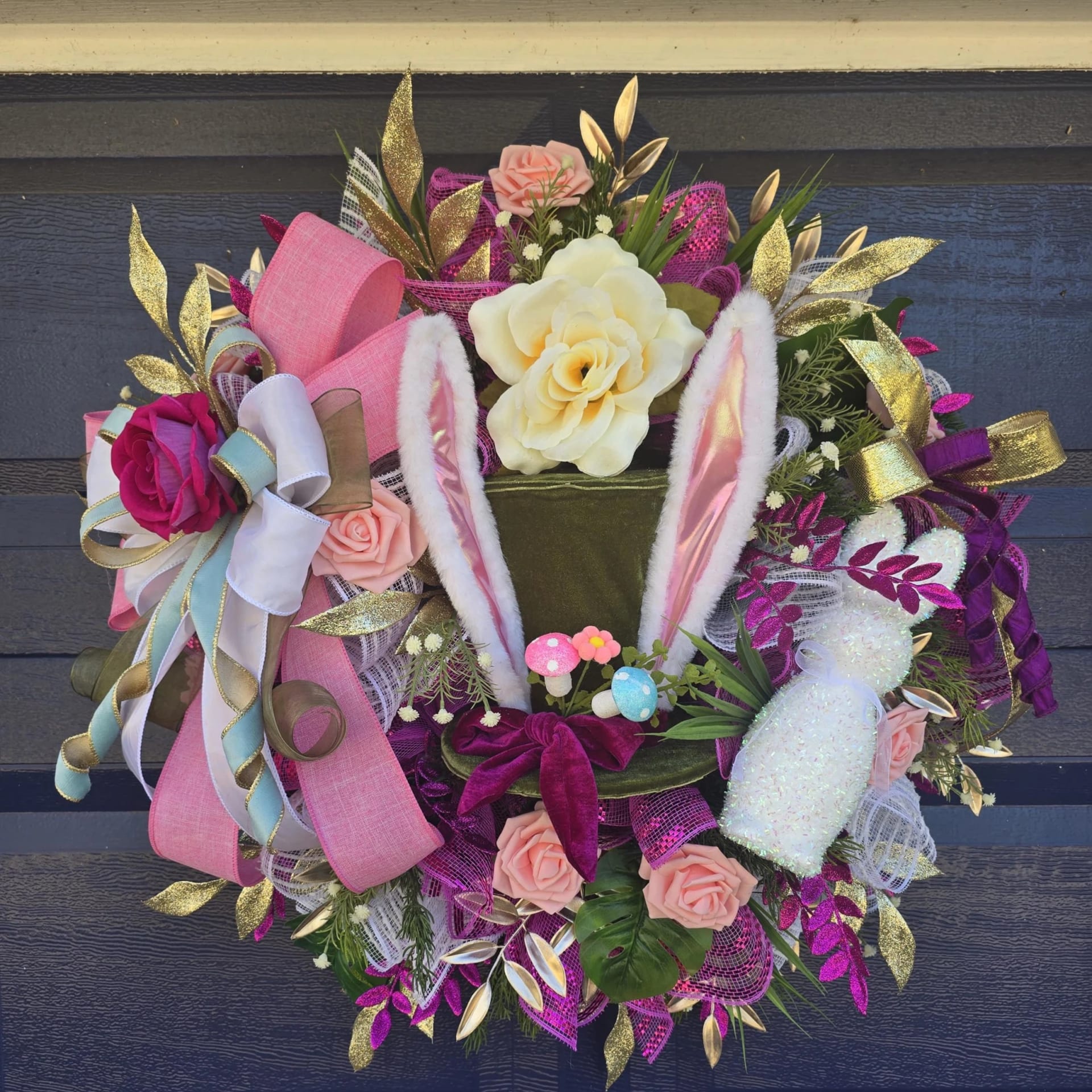 Easter Bunny Wreath