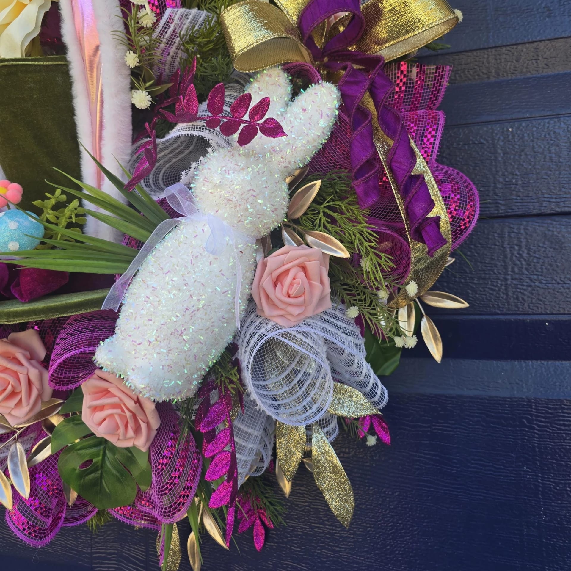 Easter Bunny Wreath, photograph 4