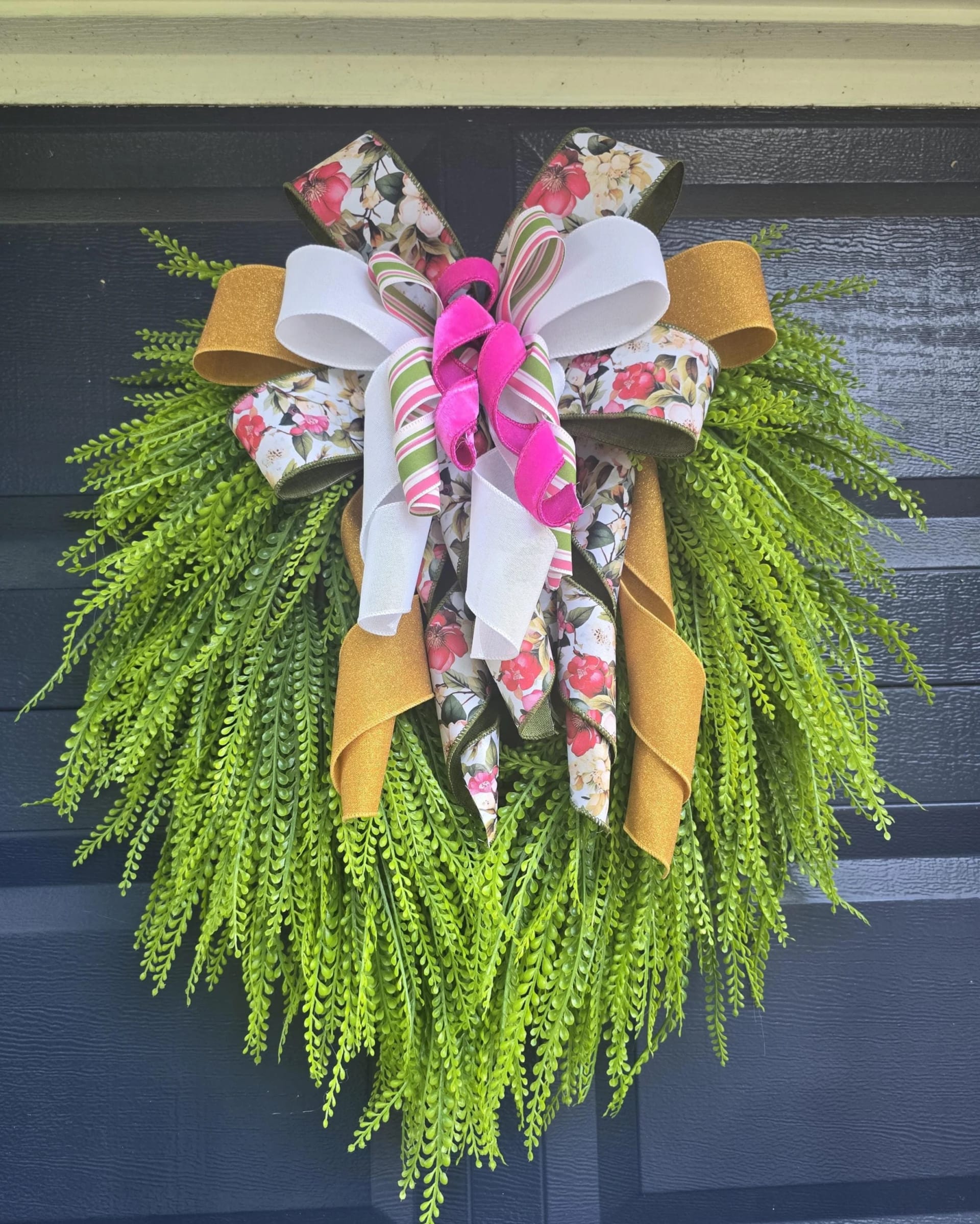 Interchangeable Bow Wreath