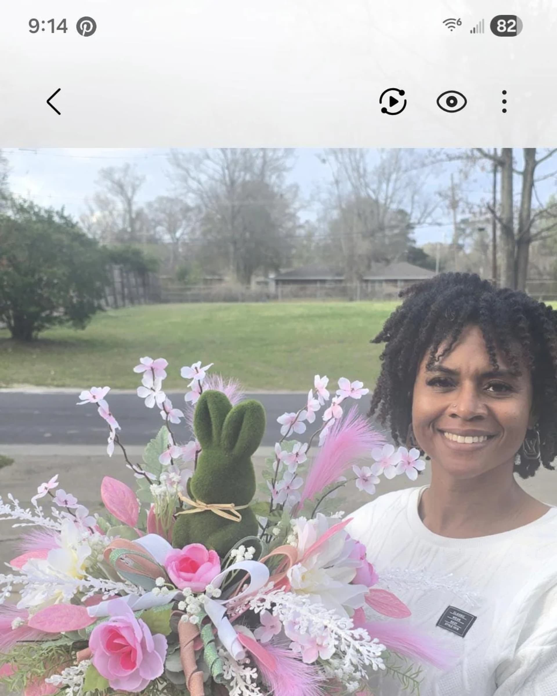 Spring Bunny Centerpiece