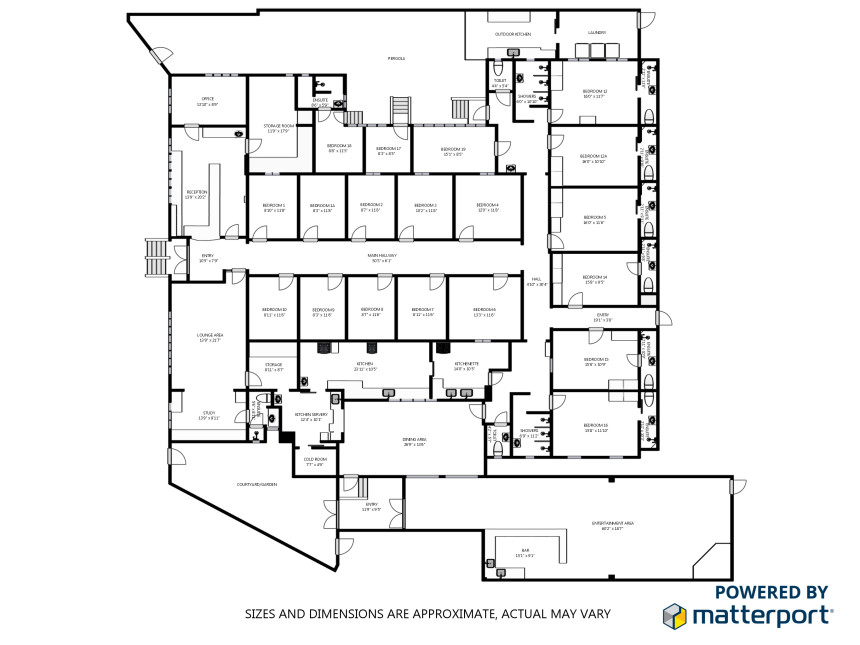 Floor Plan for KOOKABURRA Back Packers