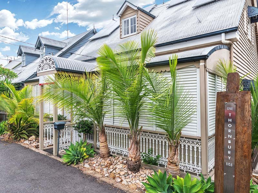 Floor Plan for One Thornbury Boutique B&B - Brisbane