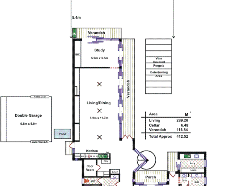 Floor Plan for 20 Old Kapunda Road