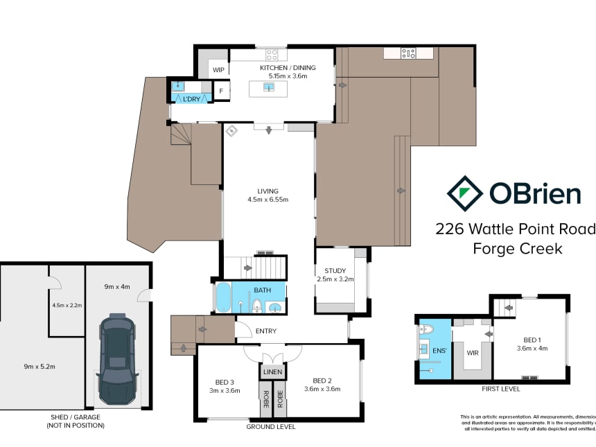 Floor Plan for A Hidden Retreat on the Edge of the Lake