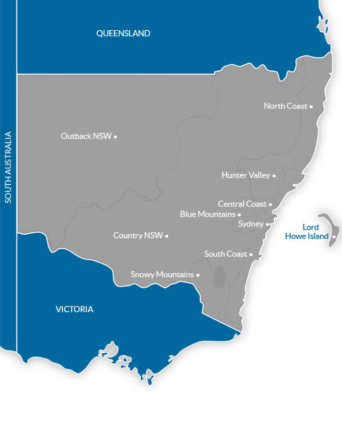 tourism regions nsw