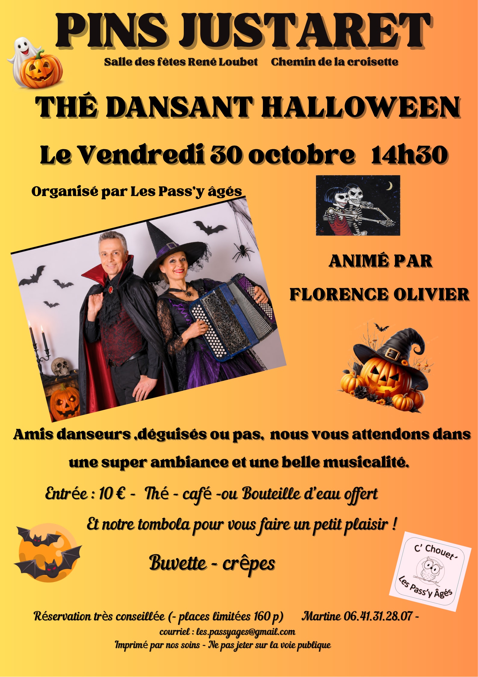 Affiche ou photo de THE DANSANT D' HALLOWEEN