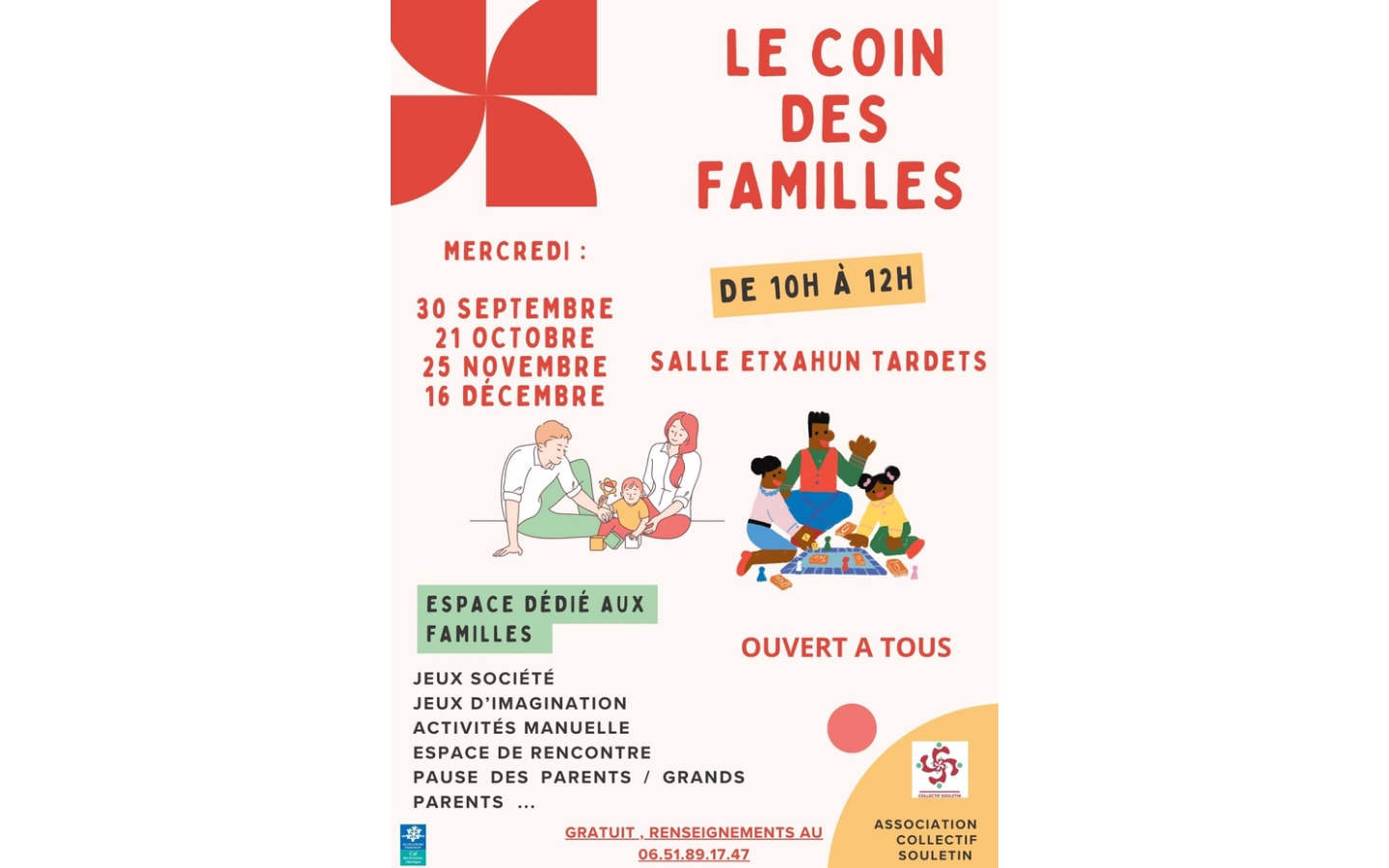 Affiche ou photo de Le coin des familles