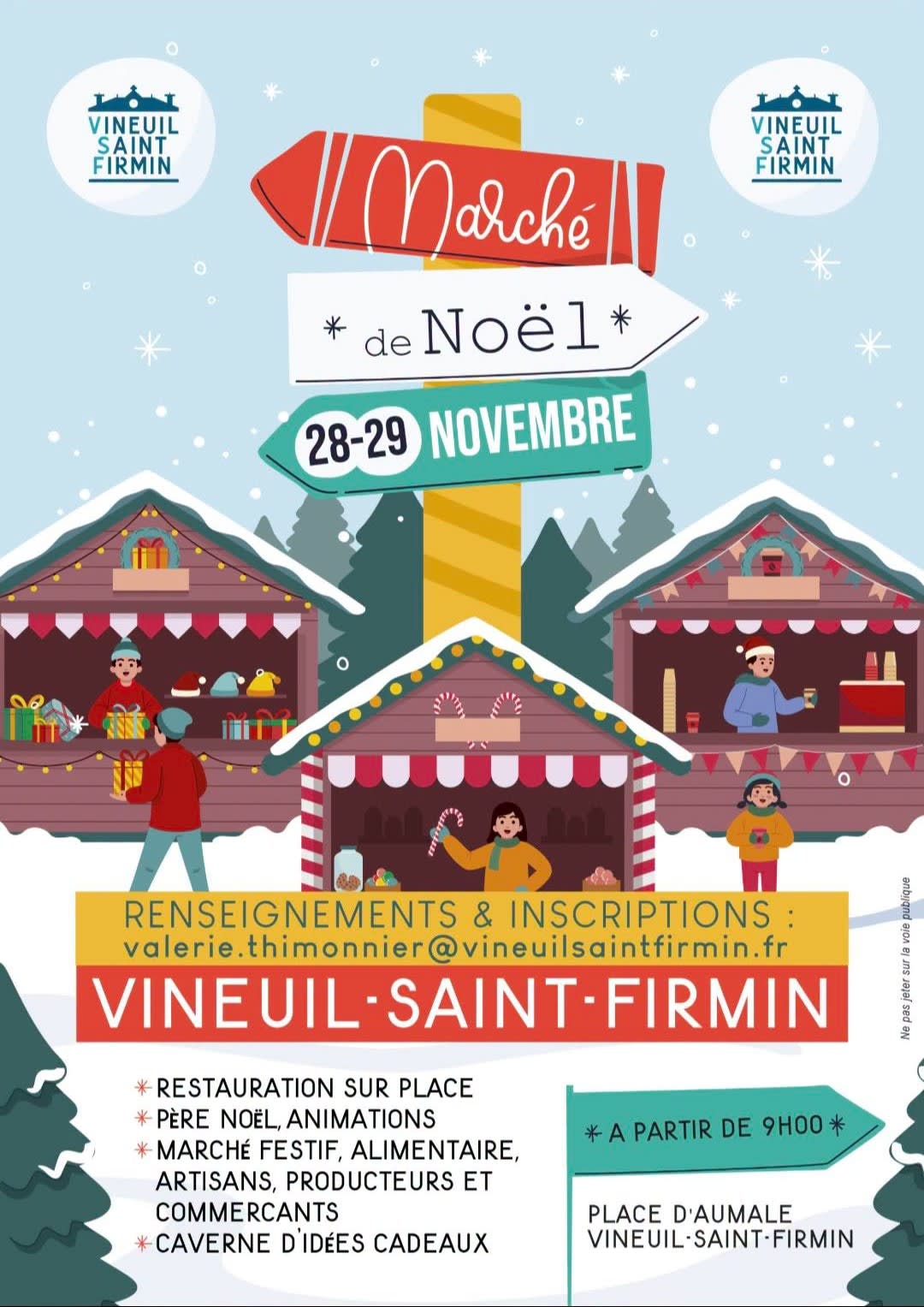 Affiche ou photo de Marché de Noël Vineuil-Saint-Firmin