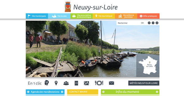 Affiche ou photo de Marché hebdomadaire à Neuvy-sur-Loire