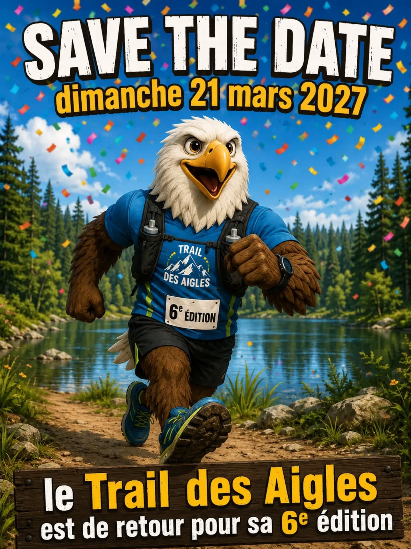 Affiche ou photo de Trail des Aigles de Gouvieux