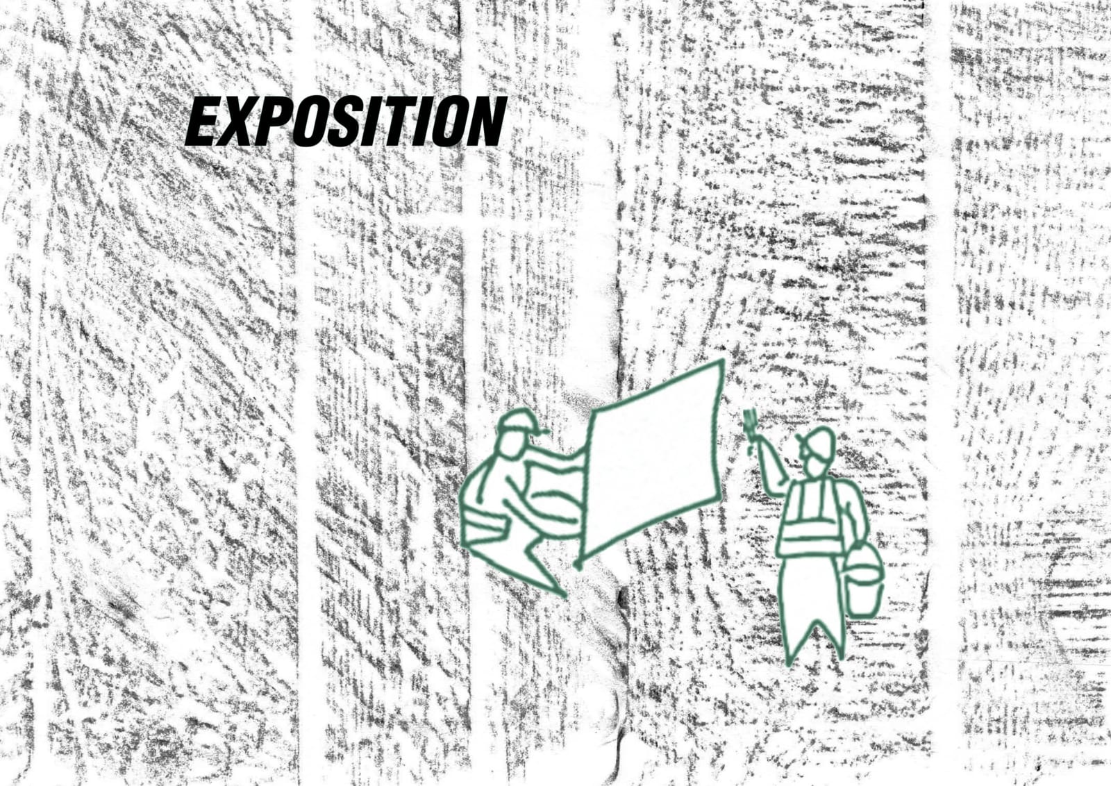 Affiche ou photo de Exposition d'art contemporain