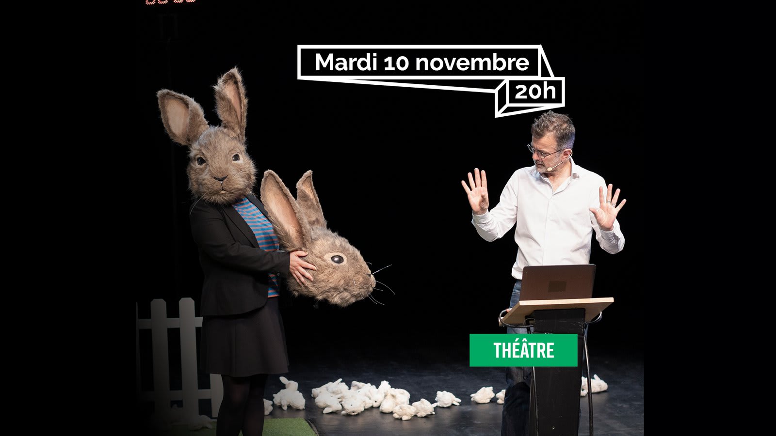 Affiche ou photo de Spectacle - Le problème lapin