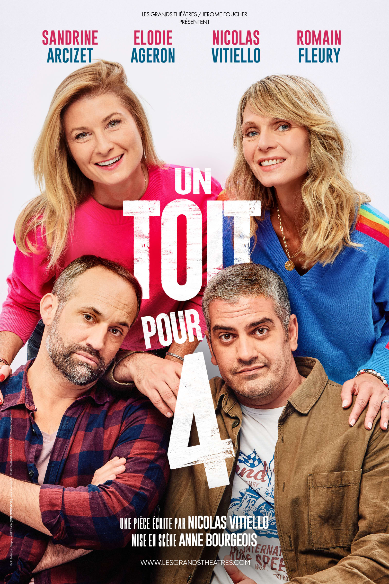 Affiche ou photo de Théâtre : "Un toit pour 4"
