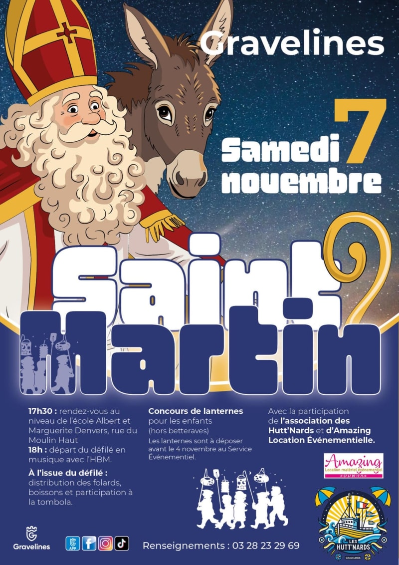 Affiche ou photo de Saint-Martin : défilé musical de lanternes