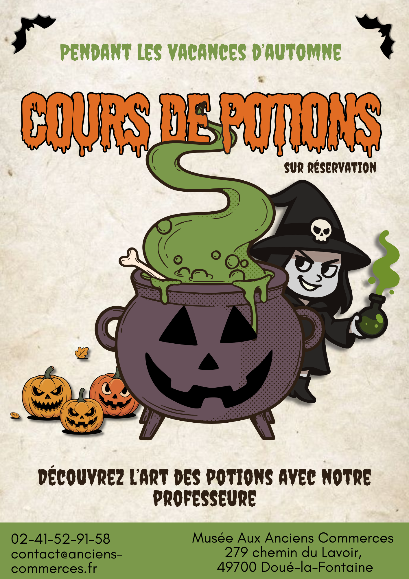 Atelier - Cours de potion