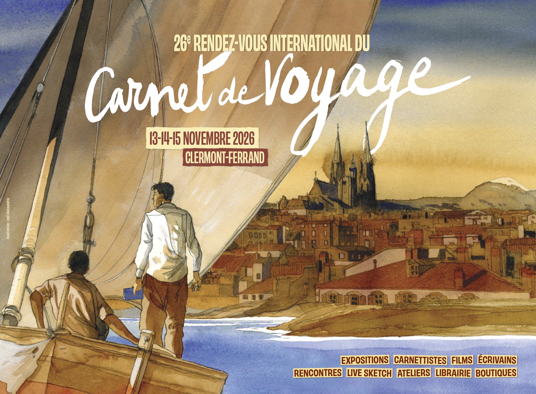 26ème Rendez-vous international du Carnet de Voyage