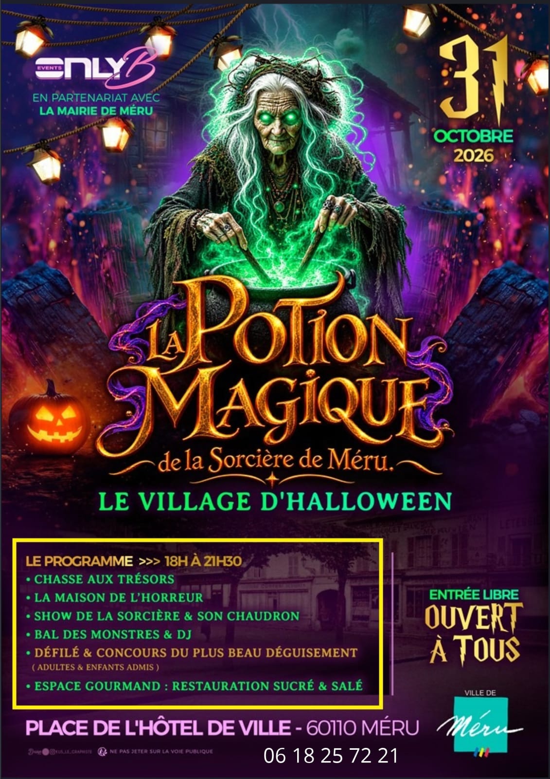 Affiche ou photo de La Potion Magique de la Sorcière de Méru