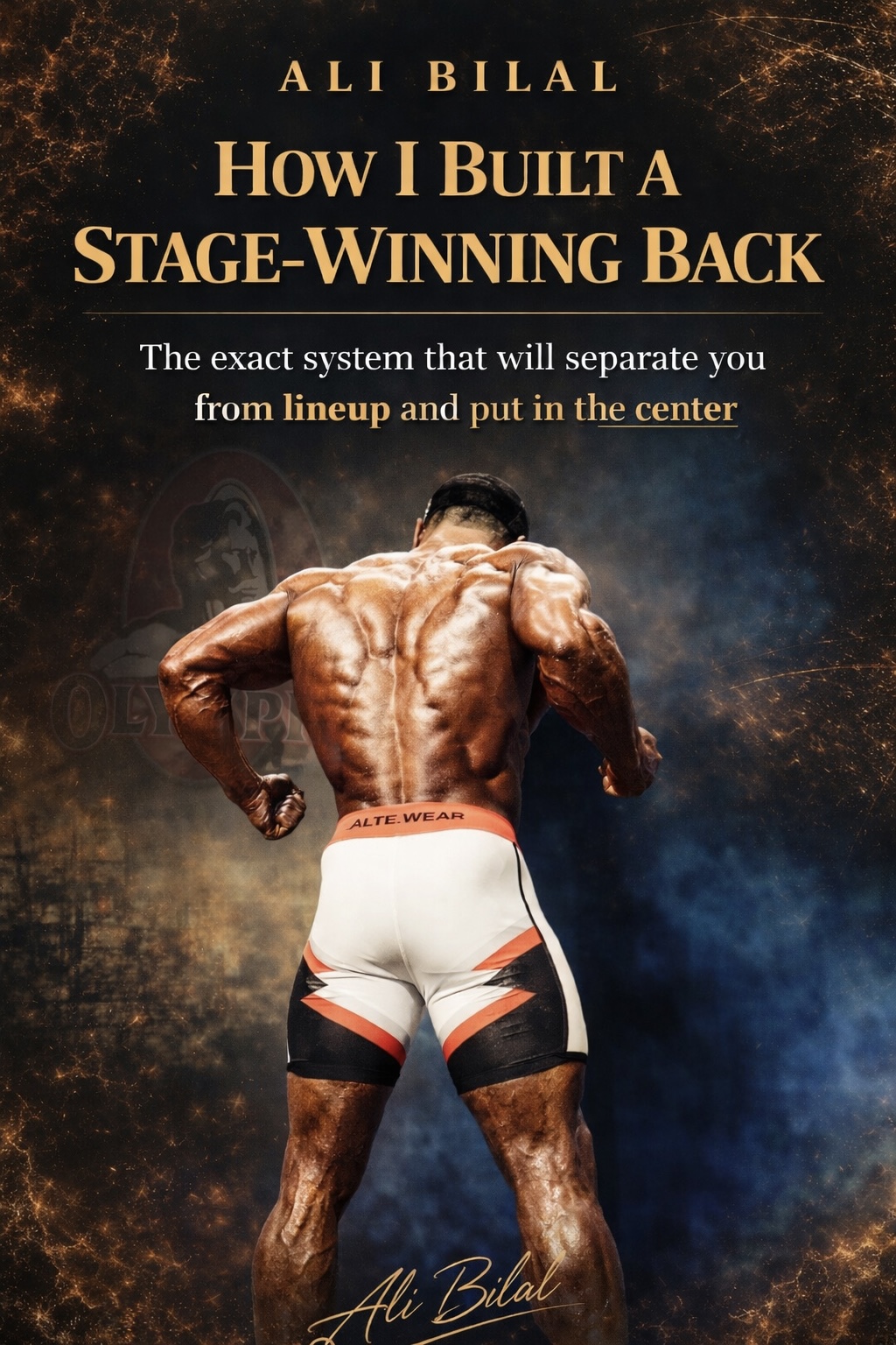 How I Built a Stage-Winning Back — 12-week back training program by Ali Bilal, IFBB Pro