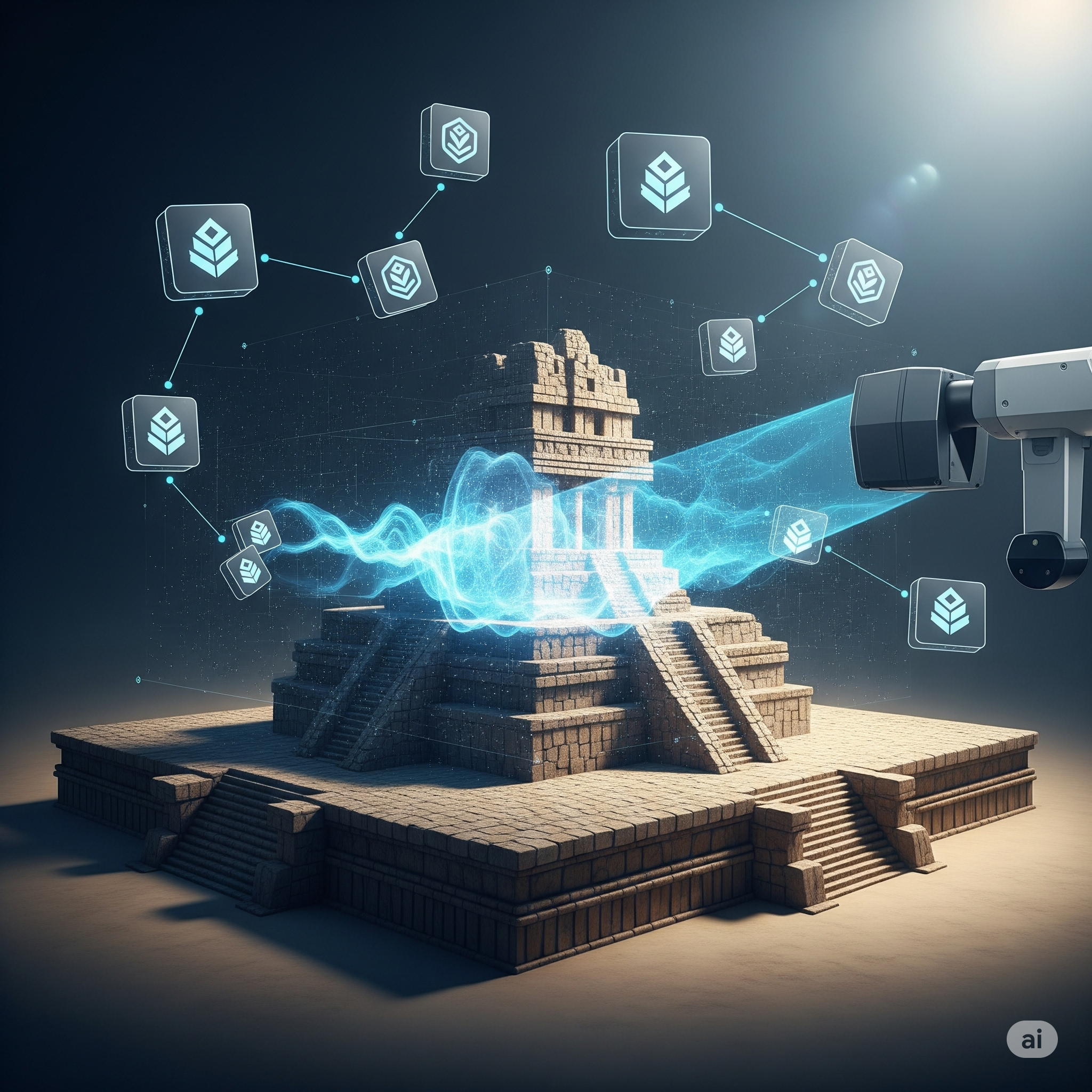 Preserving Cultural Heritage Through Blockchain and 3D Scanning